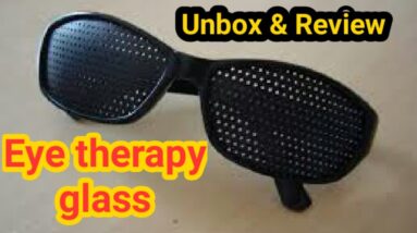 Eye Care Therapy Glass  |improve your eye sight|  Eye Cooling Gel therapy glass| Unboxing & review